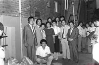 안양노동상담소 현판식에 참가한 민주인사들 썸네일 이미지